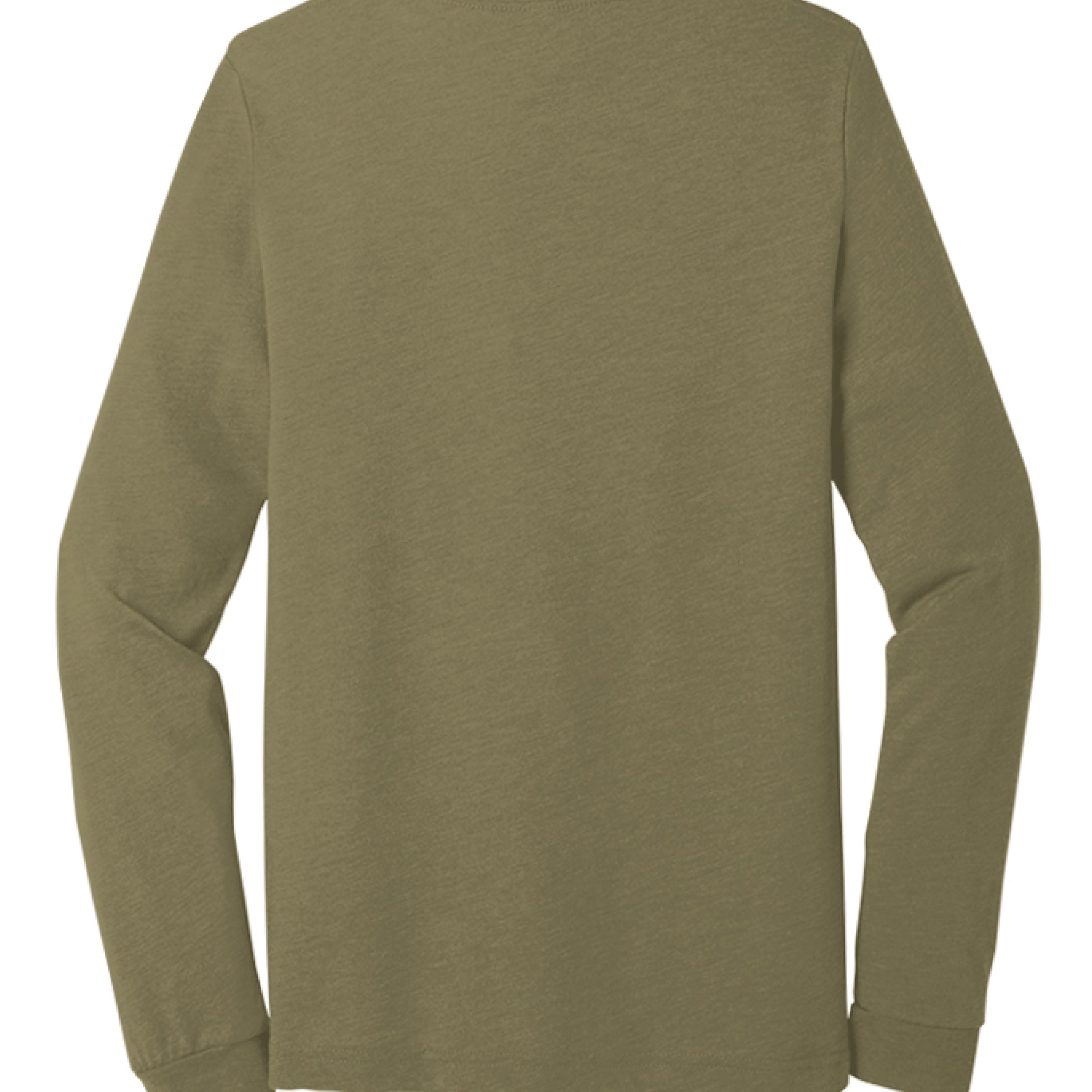 Olive Triblend - BACK