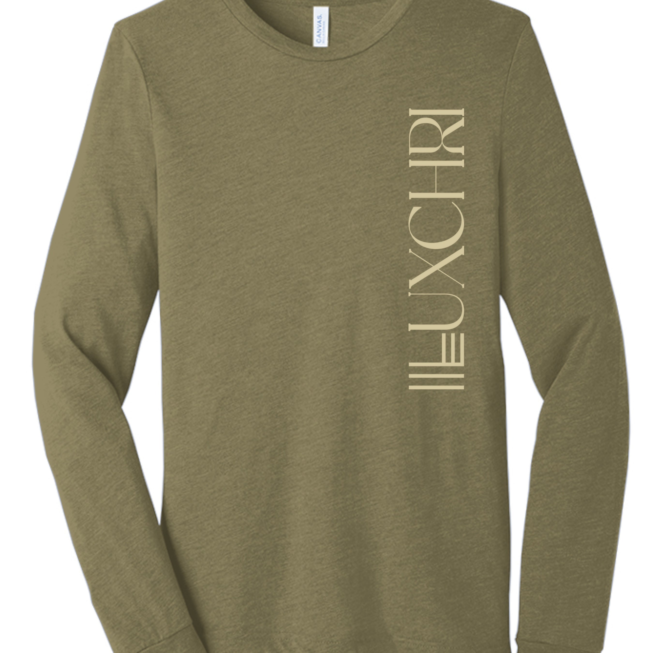 Olive Triblend - FRONT