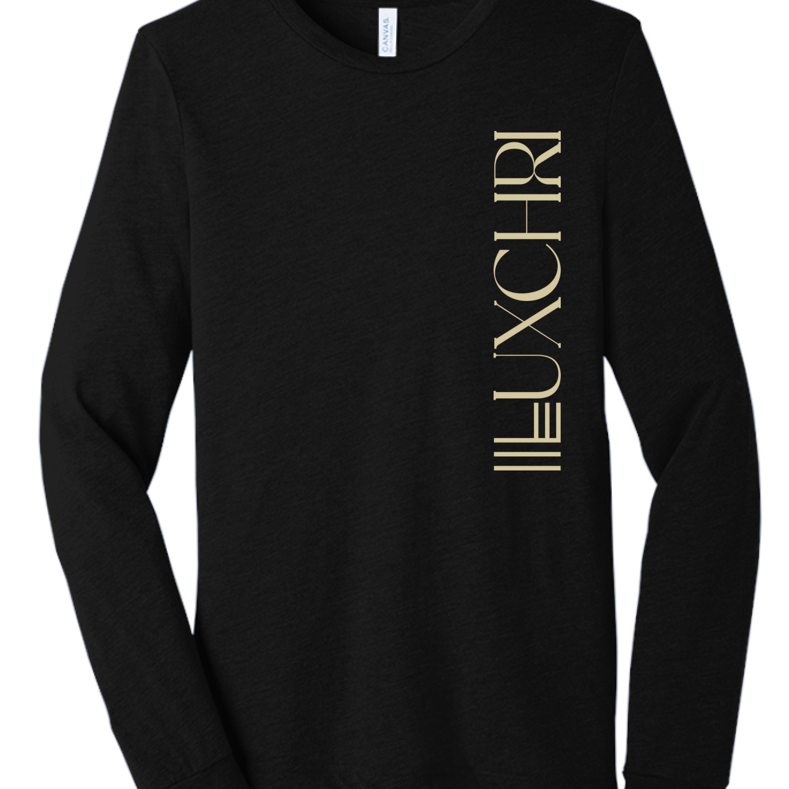 Solid Black Triblend - FRONT
