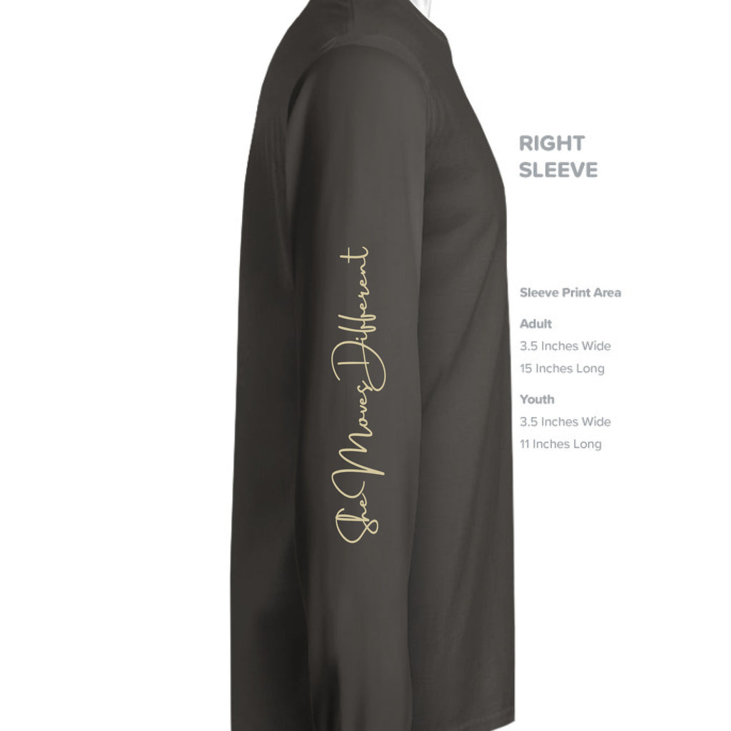 Charcoal Black Triblend - SLEEVE_RIGHT