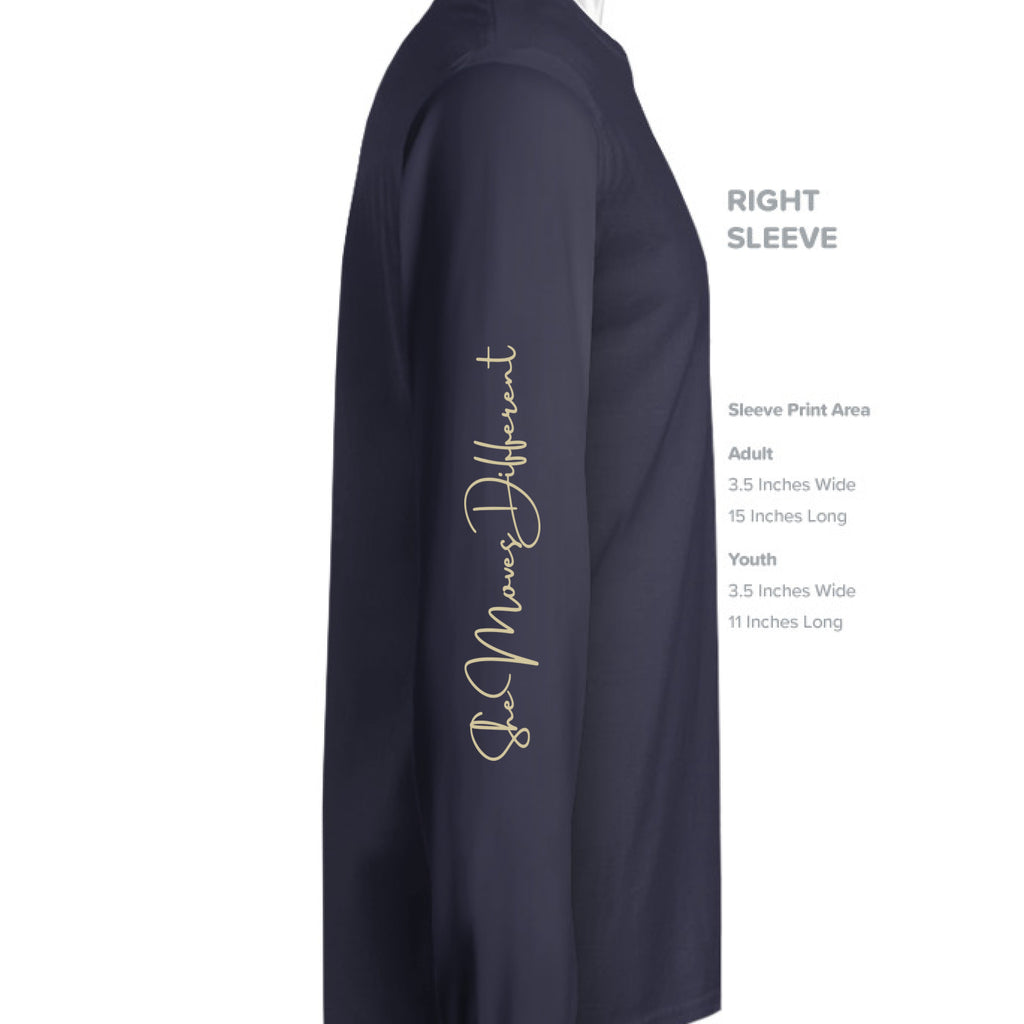 Solid Navy Triblend - SLEEVE_RIGHT